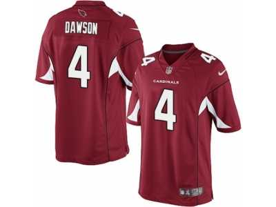 Youth Nike Arizona Cardinals #4 Phil Dawson Limited Red Team Color NFL Jersey