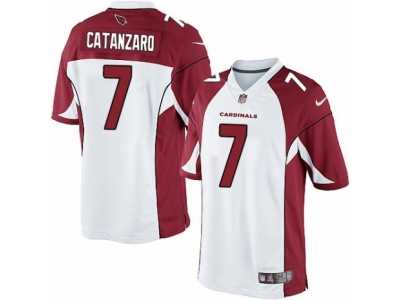 Youth Nike Arizona Cardinals #7 Chandler Catanzaro Limited White NFL Jersey