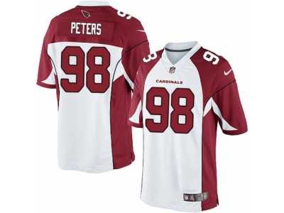 Youth Nike Arizona Cardinals #98 Corey Peters Limited White NFL Jersey