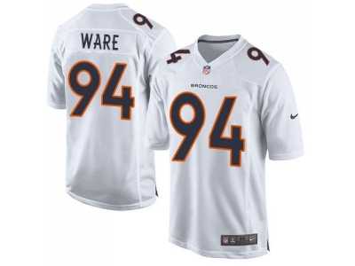 Youth Nike Denver Broncos #94 DeMarcus Ware White Stitched NFL Game Event Jersey