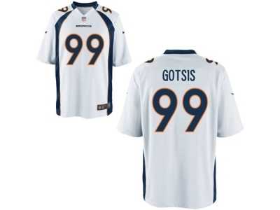 Youth Nike Denver Broncos #99 Adam Gotsis White NFL Jersey