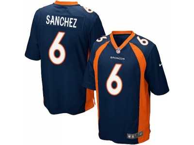 Youth Nike Denver Broncoss #6 Mark Sanchez Blue Alternate Stitched NFL New Elite Jersey