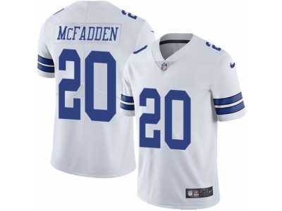 Youth Nike Dallas Cowboys #20 Darren McFadden Vapor Untouchable Limited White NFL Jersey