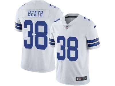 Youth Nike Dallas Cowboys #38 Jeff Heath Vapor Untouchable Limited White NFL Jersey