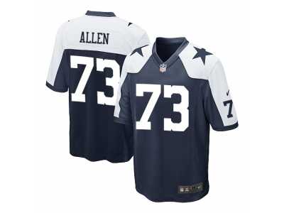 Youth Nike Dallas Cowboys #73 Larry Allen Navy Blue Stitched NFL Elite Throwback Alternate jersey