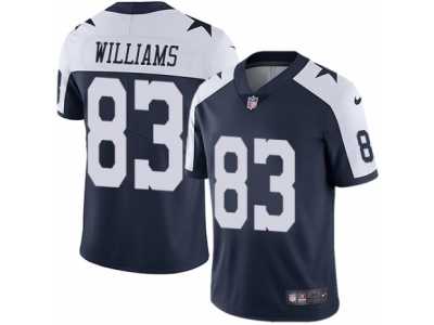 Youth Nike Dallas Cowboys #83 Terrance Williams Vapor Untouchable Limited Navy Blue Throwback Alternate NFL Jersey