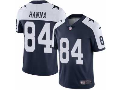 Youth Nike Dallas Cowboys #84 James Hanna Vapor Untouchable Limited Navy Blue Throwback Alternate NFL Jersey