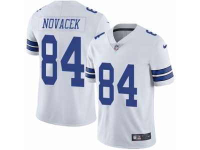 Youth Nike Dallas Cowboys #84 Jay Novacek Vapor Untouchable Limited White NFL Jersey