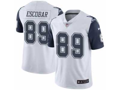 Youth Nike Dallas Cowboys #89 Gavin Escobar Limited White Rush NFL Jersey