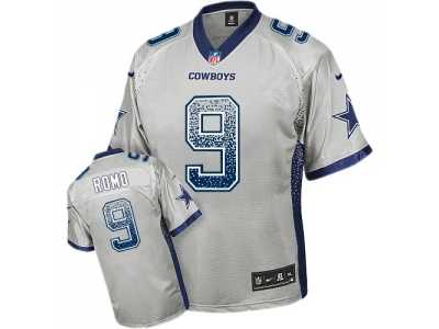 Youth Nike Dallas Cowboys #9 Tony Romo Grey Stitched NFL Elite Drift Fashion Jersey