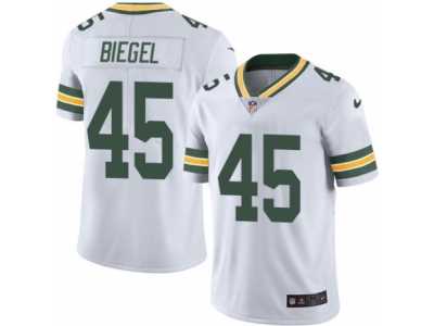 Men's Nike Green Bay Packers #45 Vince Biegel Limited White Rush NFL Jersey