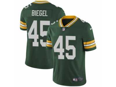 Men's Nike Green Bay Packers #45 Vince Biegel Vapor Untouchable Limited Green Team Color NFL Jersey