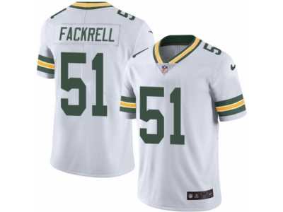Men's Nike Green Bay Packers #51 Kyler Fackrell Limited White Rush NFL Jersey