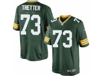Men's Nike Green Bay Packers #73 JC Tretter Limited Green Team Color NFL Jersey