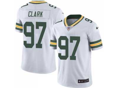 Nike Green Bay Packers #97 Kenny Clark White Men's Stitched NFL Limited Rush Jersey