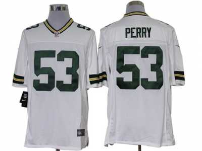 Nike NFL green bay packers #53 perry white Jerseys(Limited)
