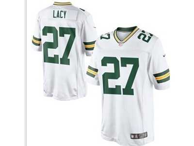 Nike jerseys green bay packers #27 lacy white[nike limited]