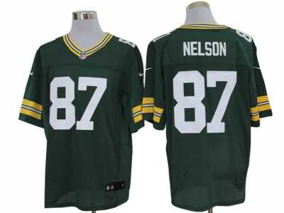 nike NFL Green Bay Packers #87 Jordy Nelson Green Jerseys(Limited)