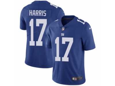 Men's Nike New York Giants #17 Dwayne Harris Vapor Untouchable Limited Royal Blue Team Color NFL Jersey