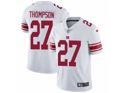 Men's Nike New York Giants #27 Darian Thompson Vapor Untouchable Limited White NFL Jersey