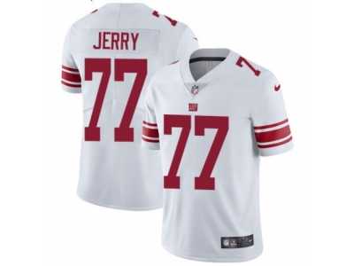 Men's Nike New York Giants #77 John Jerry Vapor Untouchable Limited White NFL Jersey