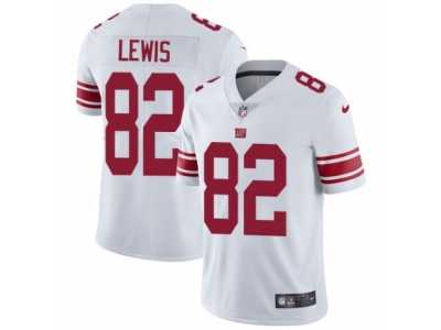 Men's Nike New York Giants #82 Roger Lewis Vapor Untouchable Limited White NFL Jersey