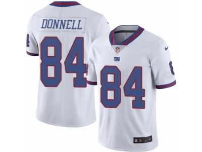 Men's Nike New York Giants #84 Larry Donnell Limited White Rush NFL Jersey