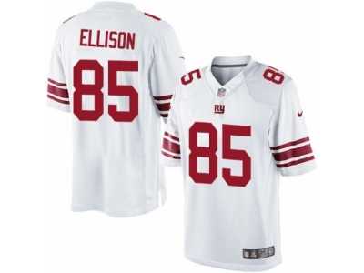 Men's Nike New York Giants #85 Rhett Ellison Limited White NFL Jersey