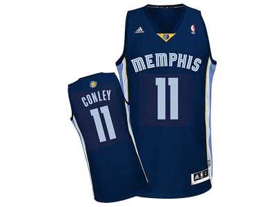 Men's Memphis Grizzlies #11 Mike Conley Revolution 30 Swingman Road Jersey
