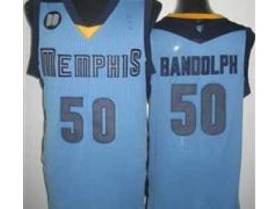 NBA Memphis Grizzlies #50 Zach Randolph Light Blue Jerseys(Revolution 30)