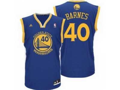 nba Golden State Warriors #40 Harrison Barnes blue Revolution 30 jersey