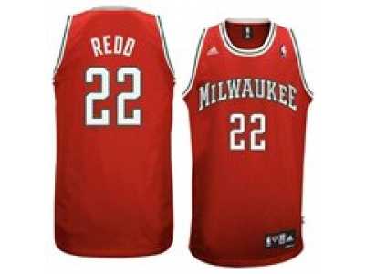 nba Milwaukee Bucks #22 Redd red Swingman