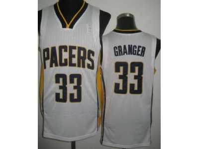 nba Indiana Pacers #33 Danny Granger white Jerseys[Revolution 30]