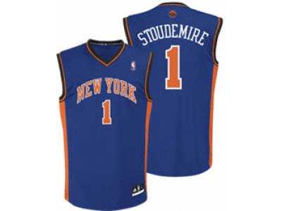 nba new york knicks #1 stoudemire regular blue