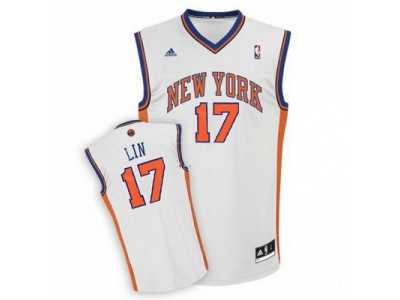 nba Youth New York Knicks #17 Jeremy Lin White