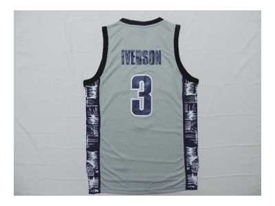 nba jersey philadelphia 76ers #3 iverson grey[2016 new fashion]