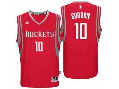 Men Houston Rockets #10 Eric Gordon Road Red New Swingman Jersey
