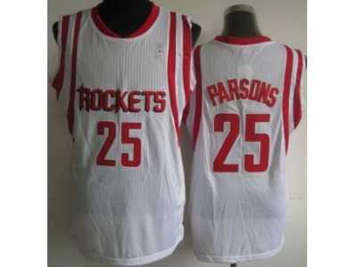 NBA Houston Rockets #25 Chandler Parsons White Revolution 30