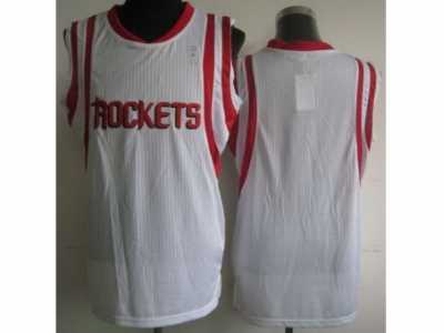 NBA Houston Rockets Blank White Revolution 30 Jerseys