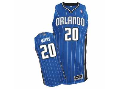 Men's Adidas Orlando Magic #20 Jodie Meeks Authentic Royal Blue Road NBA Jersey