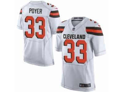 Men's Nike Cleveland Browns #33 Jordan Poyer Limited White NFL Jersey