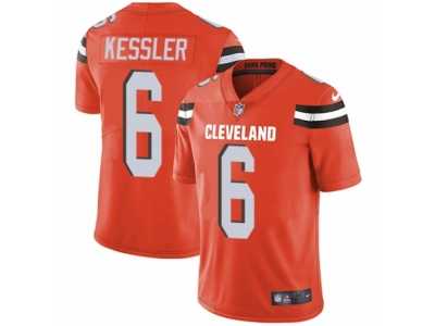 Men's Nike Cleveland Browns #6 Cody Kessler Vapor Untouchable Limited Orange Alternate NFL Jersey