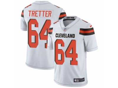 Men's Nike Cleveland Browns #64 JC Tretter Vapor Untouchable Limited White NFL Jersey