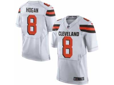 Men's Nike Cleveland Browns #8 Kevin Hogan Limited White NFL Jersey