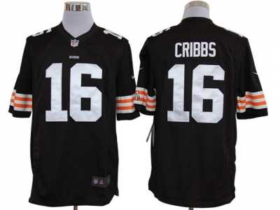 Nike NFL Cleveland Browns #16 Joshua Cribbs Brown jerseys(Limited)