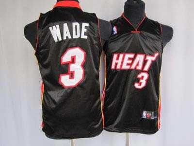 Kids Miami Heat #3 Wade black