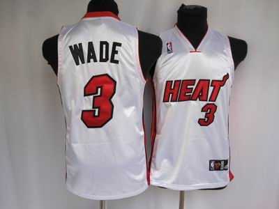 Kids Miami Heat #3 Wade white
