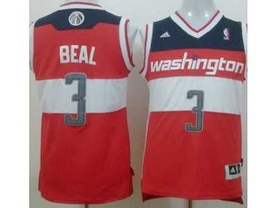 NBA Washington Wizards #3 Bradley Beal Red(Revolution 30 Swingman)