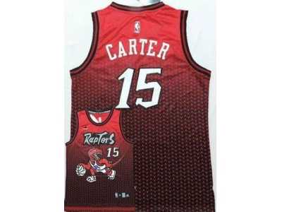 NBA Toronto Rapters #15 Vince Carter Red Resonate Fashion Stitched Jerseys