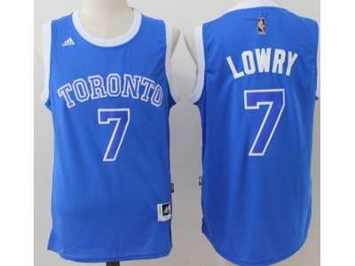 Toronto Raptors #7 Kyle Lowry Light Blue Stitched NBA Jersey